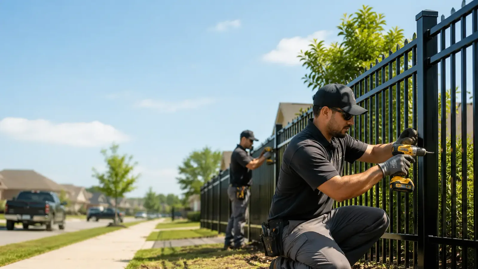 Metal Fence Installation in Elizabeth, IN